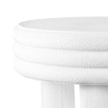 Rashida 13.5" Contemporary Minimalist Curvy Low Accent Table - JONATHAN Y